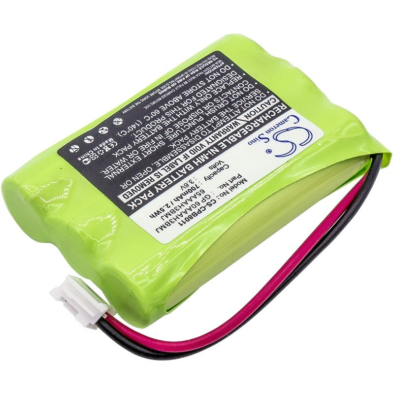 Ni-mh Battery Fits Aeg, Birdy Voice, At&t, 27910 3.6v, 700mah Cordless Phone Cameron Sino Technology Limited