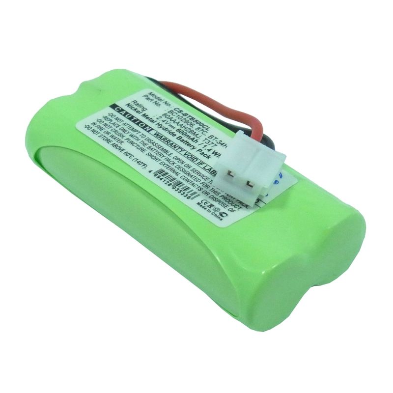 Ni-MH Battery fits Aeg, Dolphy, Alcatel, Versatis 150 2.4V, 600mAh Cordless Phone Cameron Sino Technology Limited
