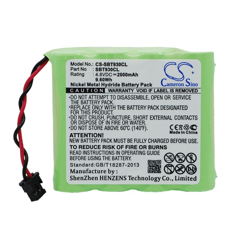 Ni-MH Battery fits Albrecht, Ae930, Sony, Spp-300 4.8V, 2000mAh Cordless Phone Cameron Sino Technology Limited