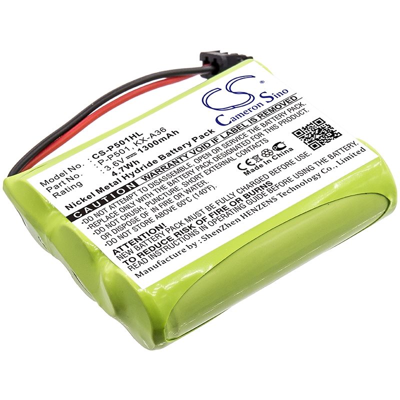 Ni-mh Battery Fits At&t, 24032x, 401, 4126 3.6v, 1300mah Cordless Phone Cameron Sino Technology Limited