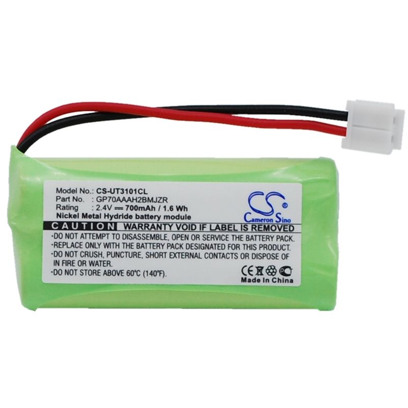 Ni-mh Battery Fits At&t, 3101, 3111, At3201 2.4v, 700mah Cordless Phone Cameron Sino Technology Limited