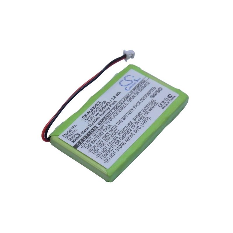 Ni-MH Battery fits Audioline, 591738, G61224xt00, Oyster 200 3.6V, 500mAh Cordless Phone Cameron Sino Technology Limited