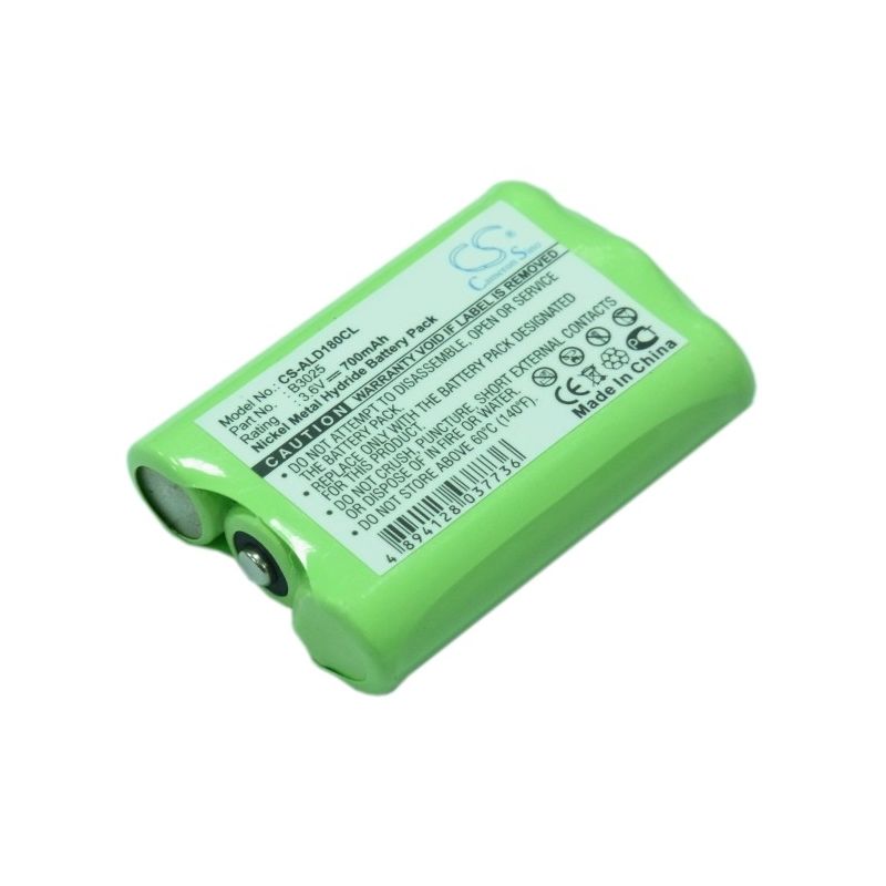 Ni-MH Battery fits Audioline, Cdl1800, Lifetec, 681 3.6V, 700mAh Cordless Phone Cameron Sino Technology Limited