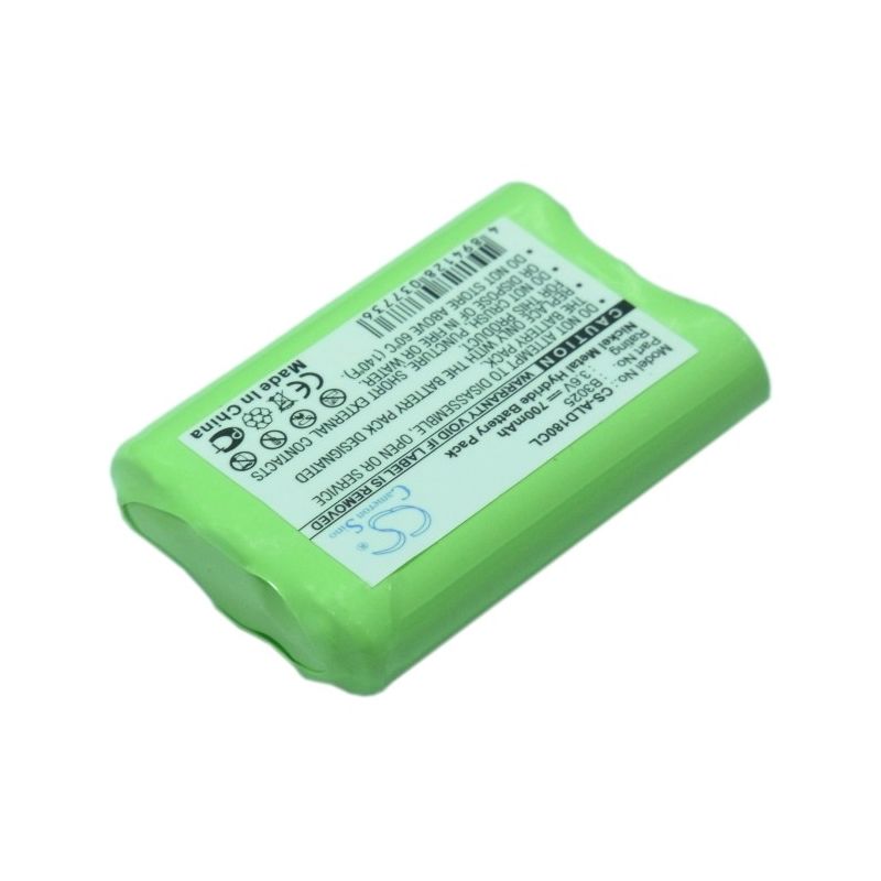 Ni-MH Battery fits Audioline, Cdl1800, Lifetec, 681 3.6V, 700mAh Cordless Phone Cameron Sino Technology Limited
