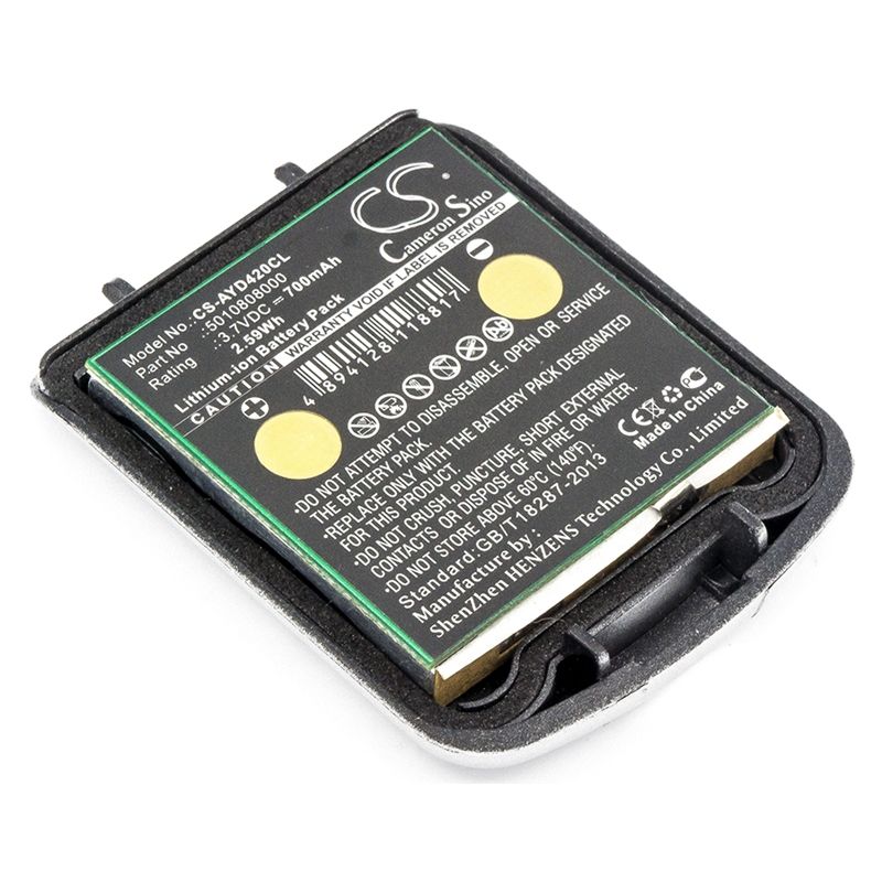 Silver 3.7V 700mAh Avaya, Avaya Fc4, D4 Office, Dect D4 Replacement Battery Cordless Phone Cameron Sino Technology Limited