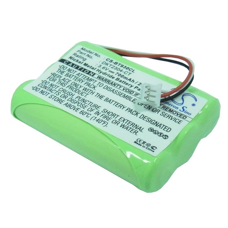 Ni-mh Battery Fits Casio, Ma-240, Mh-200, Inter-tel 3.6v, 700mah Cordless Phone Cameron Sino Technology Limited