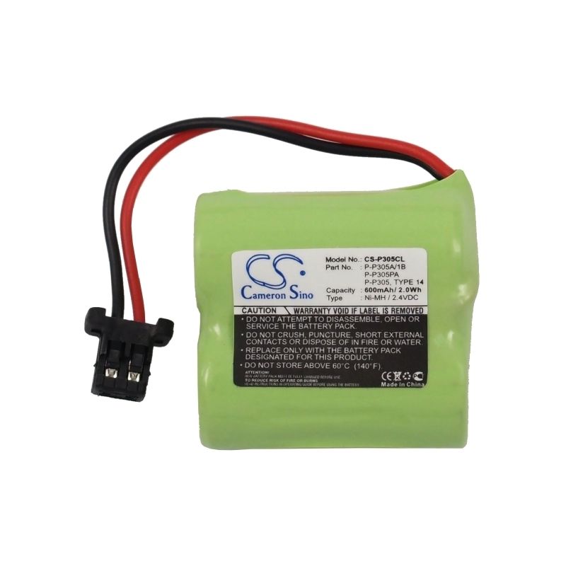 Ni-MH Battery fits Cobra, An8525, Cp2500-702, Cp464 2.4V, 600mAh Cordless Phone Cameron Sino Technology Limited