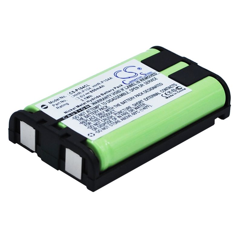 Ni-mh Battery Fits Panasonic HHR-P104, Ge, Tl26411, 3.6v, 850mah Cordless Phone Cameron Sino Technology Limited