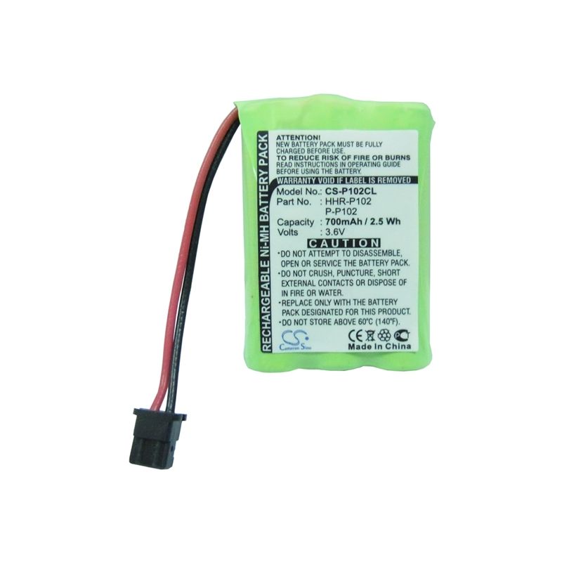 Ni-mh Battery Fits Gp, Gp60aaah3bms, Panasonic, Kx-tc1210 3.6v, 700mah Cordless Phone Cameron Sino Technology Limited