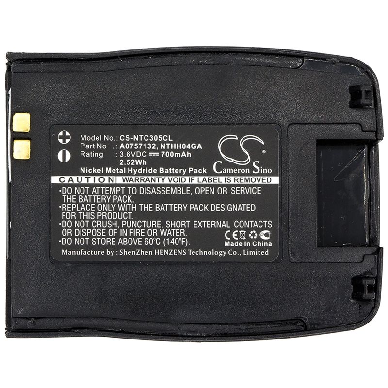 Ni-mh Battery Fits Nortel, A0628271, A0667371, A0757132 3.6v, 700mah Cordless Phone Cameron Sino Technology Limited