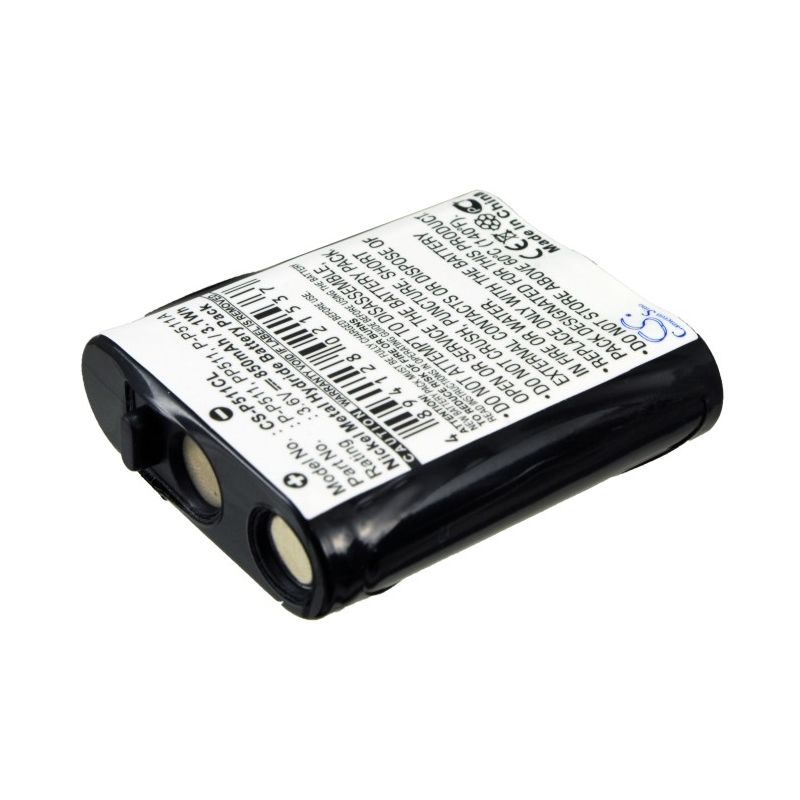 Ni-MH Battery fits Panasonic, Kxfpg371, Kxfpg372, Kxfpg376 3.6V, 850mAh Cordless Phone Cameron Sino Technology Limited