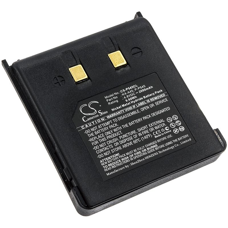 Ni-MH Battery fits Panasonic, A48ar, A48bl, A48nw 4.8V, 2000mAh Cordless Phone Cameron Sino Technology Limited