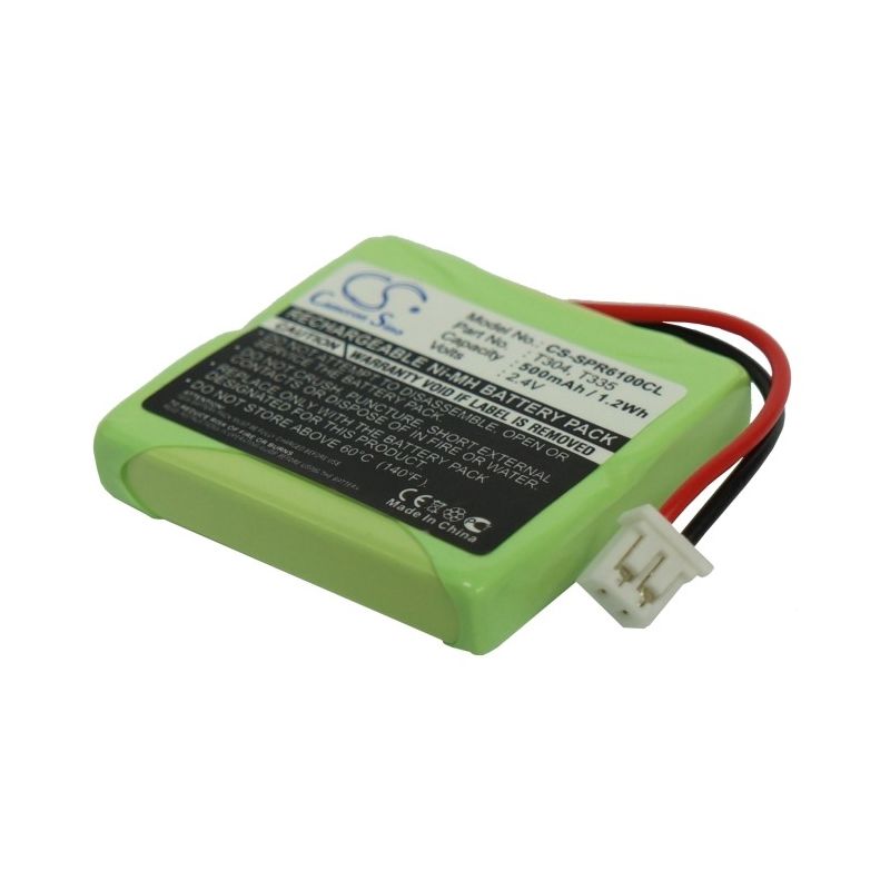 Ni-MH Battery fits Sagem, Dcp 12-300, Dcp 21-300, Dcp 22-300 2.4V, 500mAh Cordless Phone Cameron Sino Technology Limited