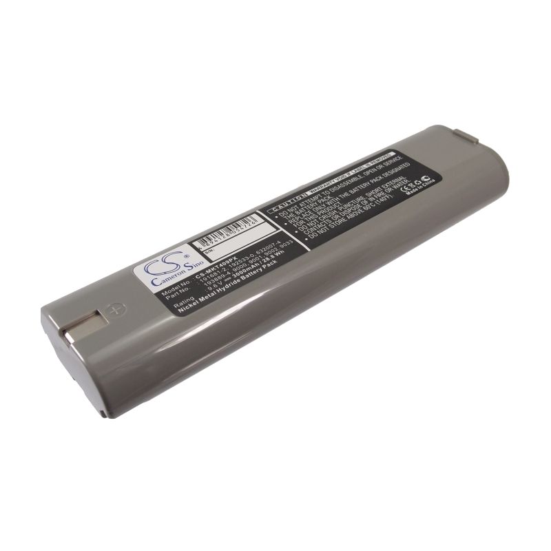 Ni-mh Battery Fits Makita, 4000, 4093d, 4093dw 9.6v, 3000mah Power Tools Cameron Sino Technology Limited