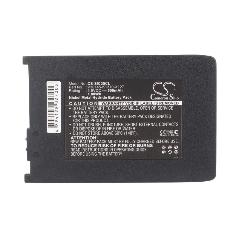 Ni-mh Battery Fits Siemens, Active M1, Gigaset 4000 Micro, Gigaset 4000l Micro 3.6v, 500mah Cordless Phone Cameron Sino Technology Limited