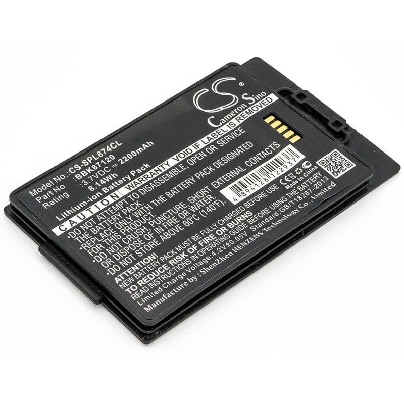 Li-ion Battery fits Spectralink, 8742, Pivot S8742 3.7V, 2200mAh Cordless Phone Cameron Sino Technology Limited