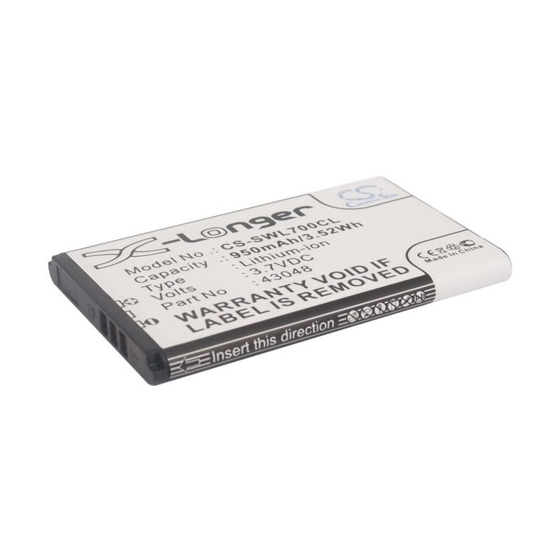 Li-ion Battery Fits Swissvoice, L7, Sv 20405855 3.7v, 950mah Cordless Phone Cameron Sino Technology Limited