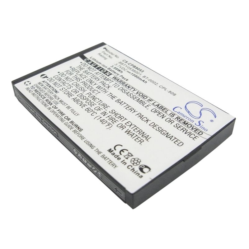 Li-ion Battery Fits Uniden, Elbt585, Elbt-585, Elbt595 3.7v, 1080mah Communications Cameron Sino Technology Limited