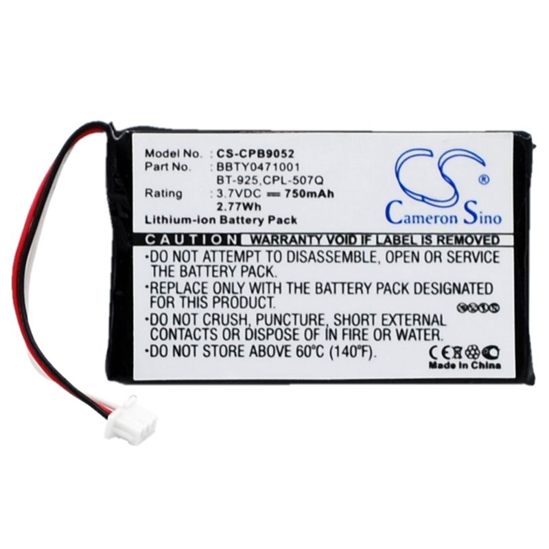 Li-ion Battery Fits Uniden, Tru-c46, Tru-c56 3.7v, 750mah Cordless Phone Cameron Sino Technology Limited