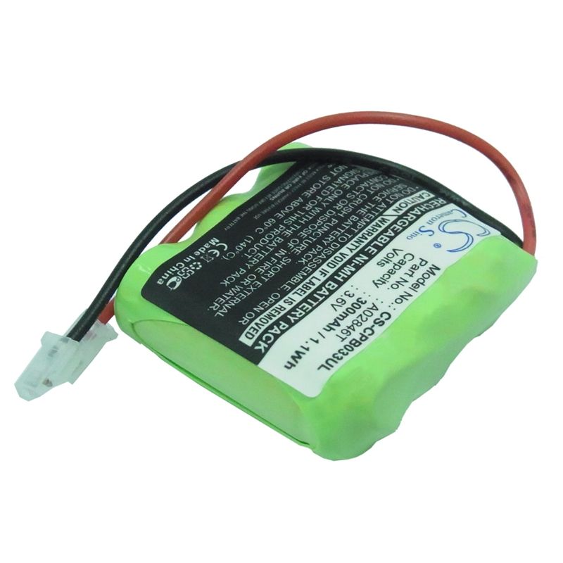 Ni-mh Battery Fits Universal, 2/3aaa X 3 3.6v, 300mah Cordless Phone Cameron Sino Technology Limited