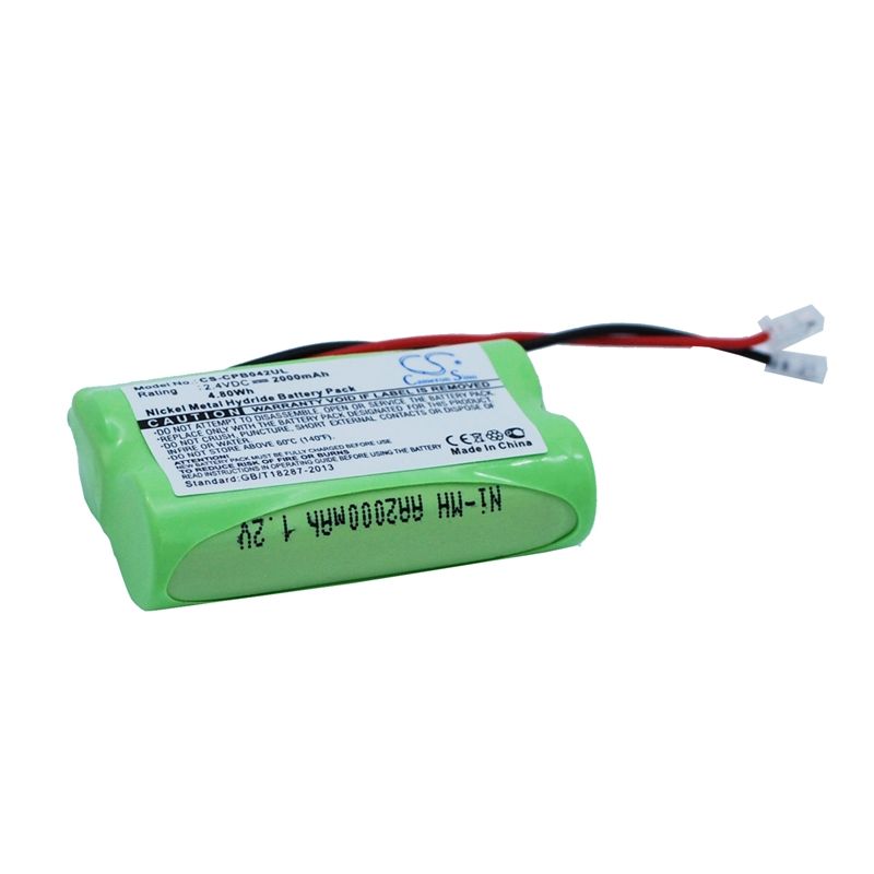 Ni-mh Battery Fits Universal, Aa X 2 2.4v, 2000mah Cordless Phone Cameron Sino Technology Limited