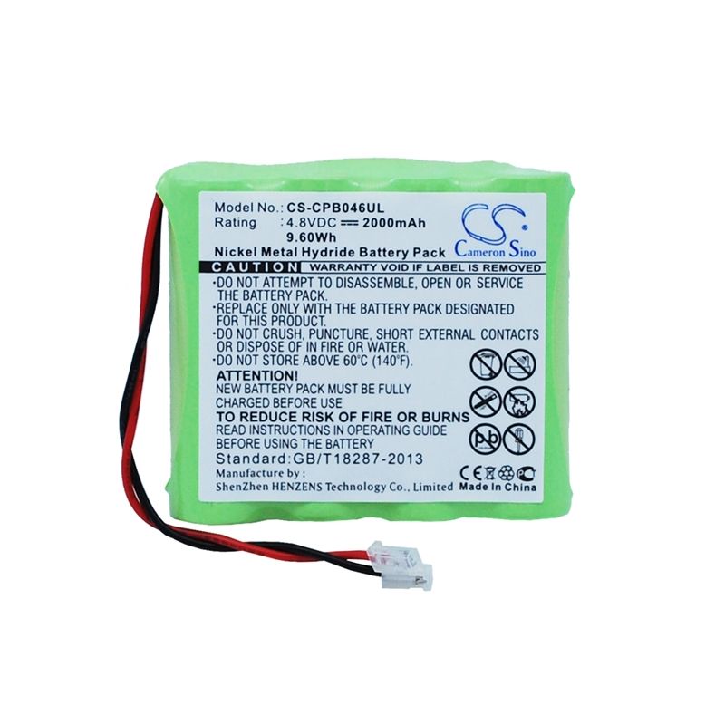 Ni-mh Battery Fits Universal, Aa X 4 4.8v, 2000mah Cordless Phone Cameron Sino Technology Limited