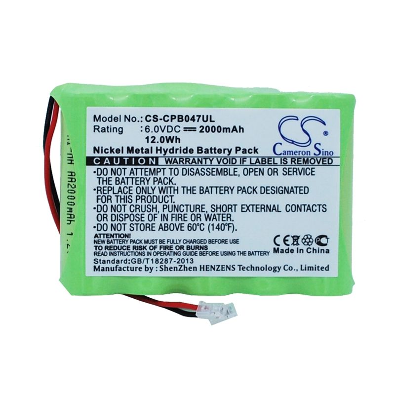 Ni-mh Battery Fits Universal, Aa X 5 6.0v, 2000mah Cordless Phone Cameron Sino Technology Limited