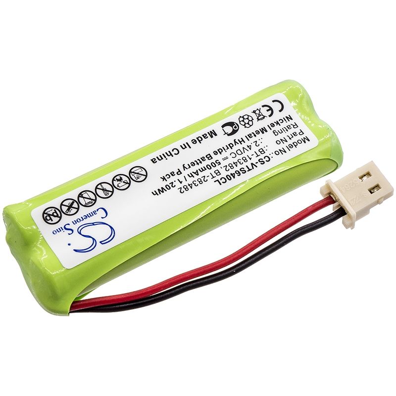 Ni-mh Battery Fits V Tech, 89134801, Cs6114, Cs6114-2 2.4v, 500mah Cordless Phone Cameron Sino Technology Limited