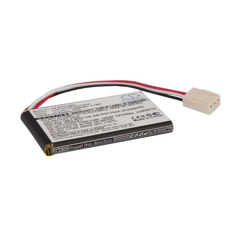 Li-ion Battery fits Zte, U110, U116, U116+ 3.7V, 1000mAh Cordless Phone Cameron Sino Technology Limited