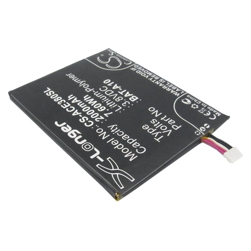 Li-polymer Battery Fits Acer, E380, Liquid E3, Liquid Z5 3.8v, 2000mah Mobile & SmartPhone Cameron Sino Technology Limited