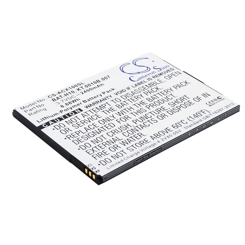 Li-Polymer Battery fits Acer, liquid x1, s53 3.7V, 2400mAh Mobile & SmartPhone Cameron Sino Technology Limited