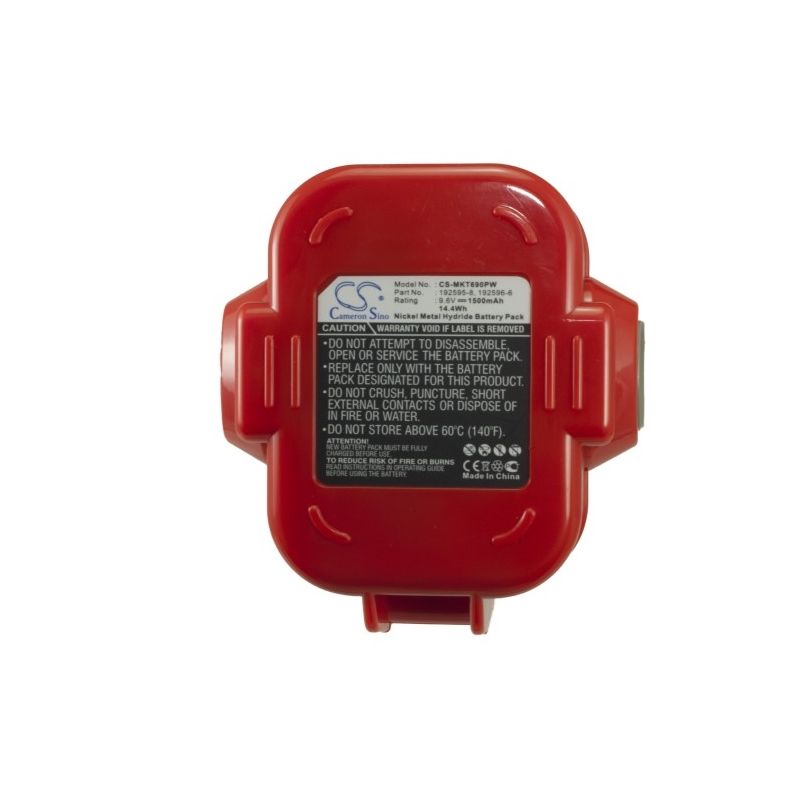 Ni-mh Battery Fits Makita, 6207d, 6207dwde, 6222d 9.6v, 1500mah Power Tools Cameron Sino Technology Limited
