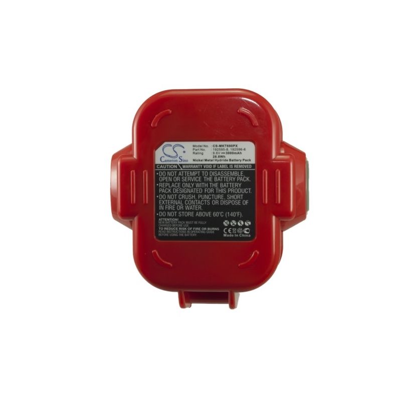Ni-mh Battery Fits Makita, 6207d, 6207dwde, 6222d 9.6v, 3000mah Power Tools Cameron Sino Technology Limited