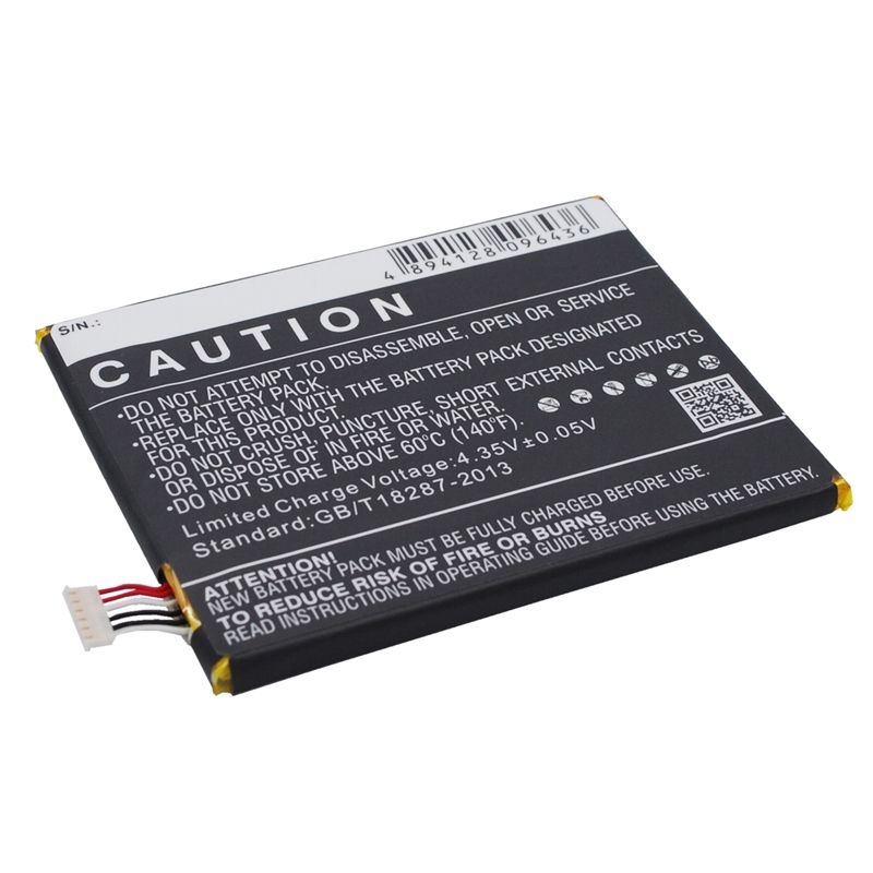 Li-Polymer Battery fits Alcatel, one touch flash 2, one touch flash 2 dual sim, one touch flash 2 dual sim lte 3.8V, 3000mAh Mobile & SmartPhone Cameron Sino Technology Limited