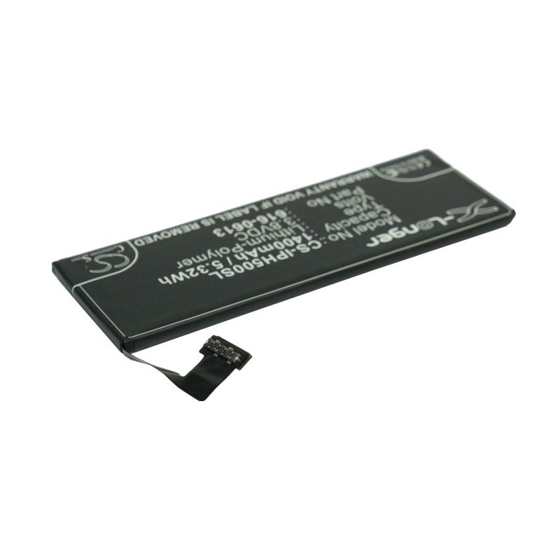 Li-polymer Battery Fits Apple, A1428, A1429, Iphone 5 3.8v, 1400mah Mobile & SmartPhone Cameron Sino Technology Limited
