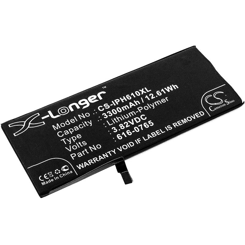 Li-polymer Battery Fits Apple, A1522, A1524, A1593 3.82v, 3300mah Mobile & SmartPhone Cameron Sino Technology Limited