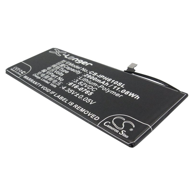 Li-polymer Battery Fits Apple, A1522, A1524, A1593 3.82v, 2900mah Mobile & SmartPhone Cameron Sino Technology Limited