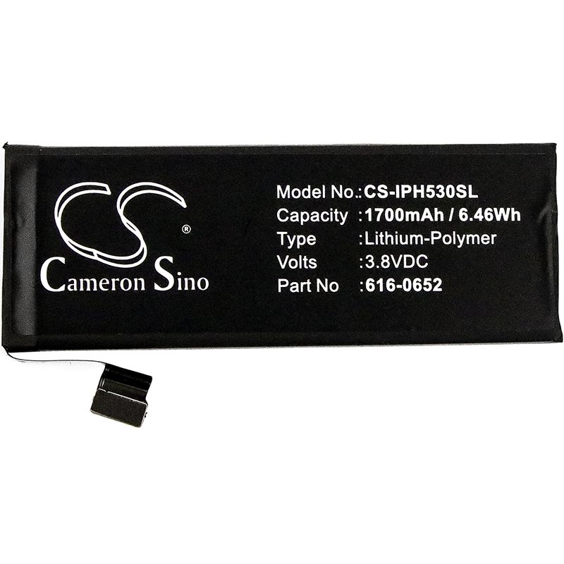 1700Mah Li-polymer Battery Fits Apple, A1234, A1457, A1516 3.8v Mobile & SmartPhone Cameron Sino Technology Limited