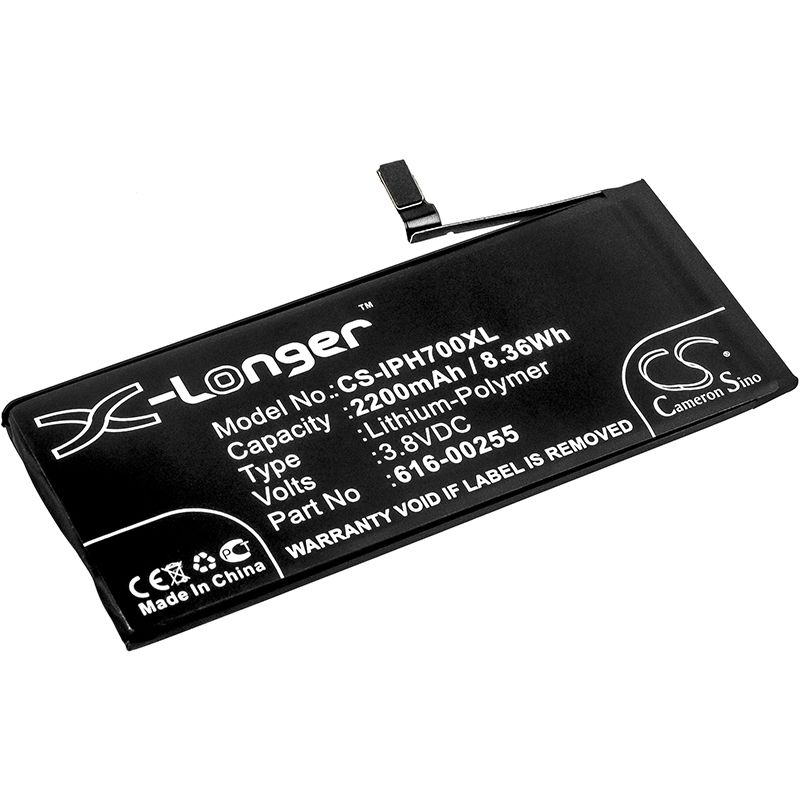 Li-polymer Battery Fits Apple, A1660, A1778, A1779 3.8v, 2200mah Mobile & SmartPhone Cameron Sino Technology Limited