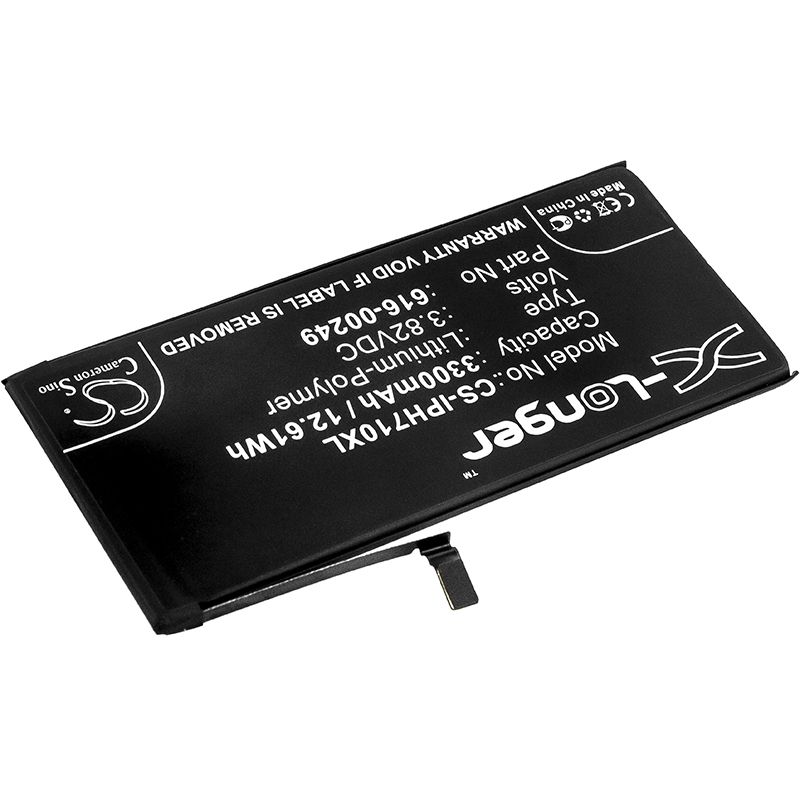 Li-polymer Battery Fits Apple, A1661, A1784, A1785 3.82v, 3300mah Mobile & SmartPhone Cameron Sino Technology Limited
