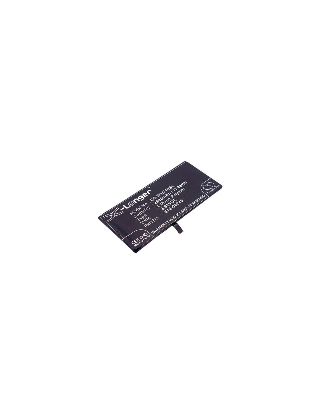Li-polymer Battery Fits Apple, A1661, A1784, A1785 3.82v, 2900mah Mobile & SmartPhone Cameron Sino Technology Limited