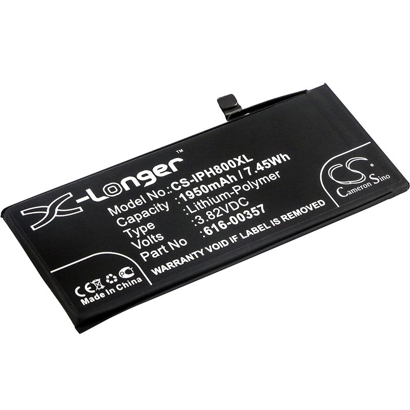 Li-Polymer Battery fits Apple, a1863, iphone 8, mq6k2ll/a 3.82V, 1950mAh Mobile & SmartPhone Cameron Sino Technology Limited