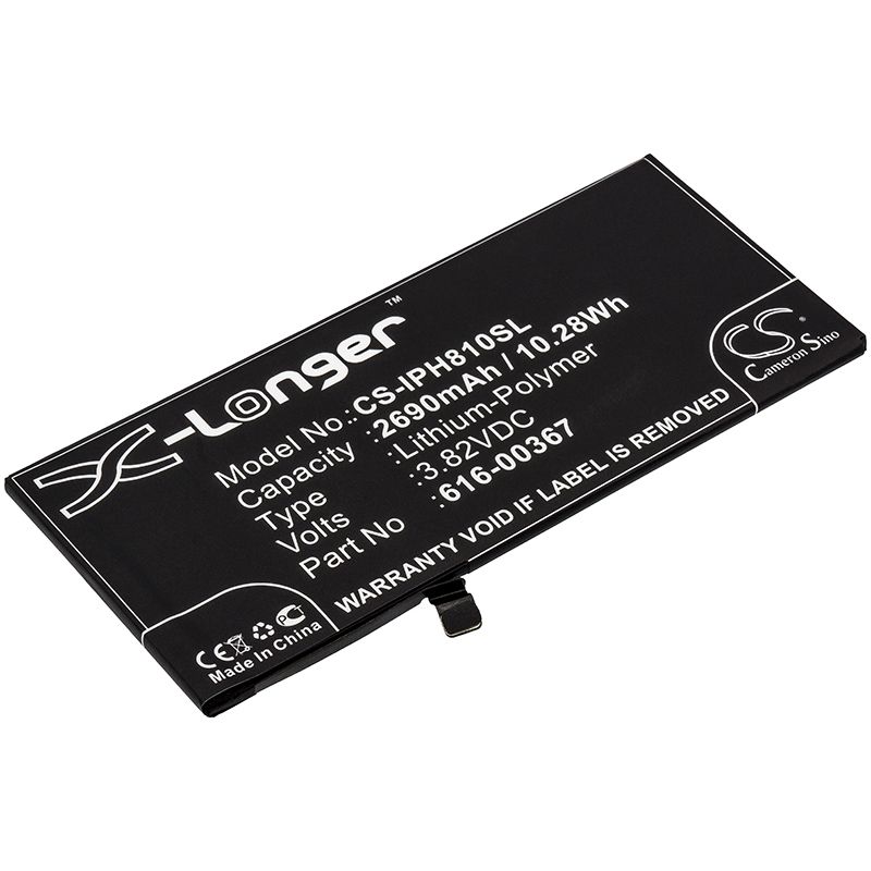 Li-polymer Battery Fits Apple, A1864, Iphone 8 Plus, Iphone 8+ 3.82v, 2690mah Mobile & SmartPhone Cameron Sino Technology Limited