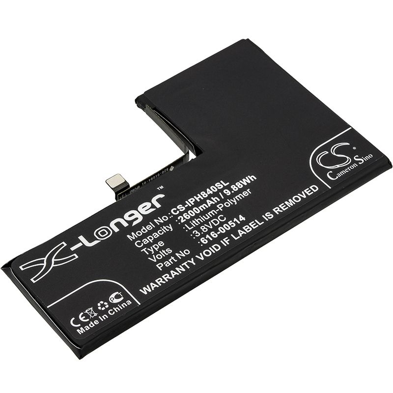 Li-Polymer Battery fits Apple, a1920, a2097, a2098 3.8V, 2600mAh Mobile & SmartPhone Cameron Sino Technology Limited