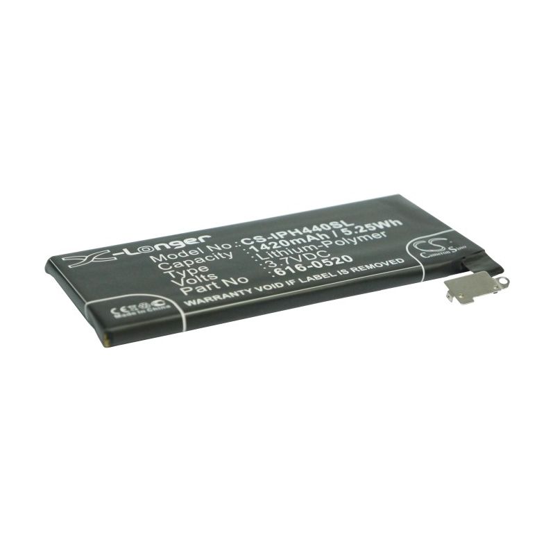 Li-polymer Battery Fits Apple, Iphone 4g, Iphone 4g 16gb, Iphone 4g 32gb 3.7v, 1420mah Mobile & SmartPhone Cameron Sino Technology Limited