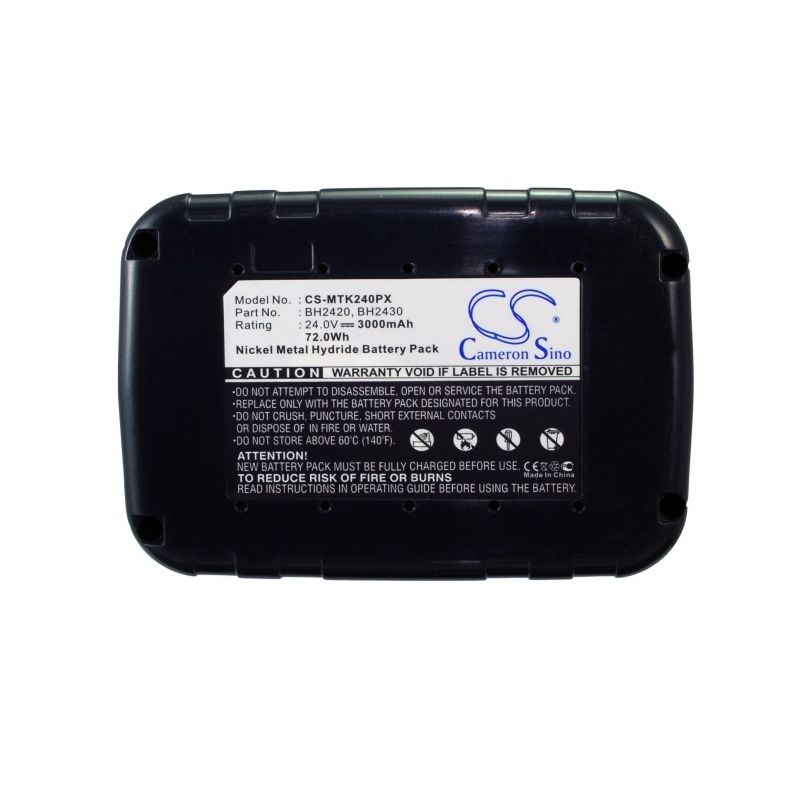 Ni-mh Battery Fits Makita, Bdf460, Bdf460sf, Bdf460sh 24.0v, 3000mah Power Tools Cameron Sino Technology Limited