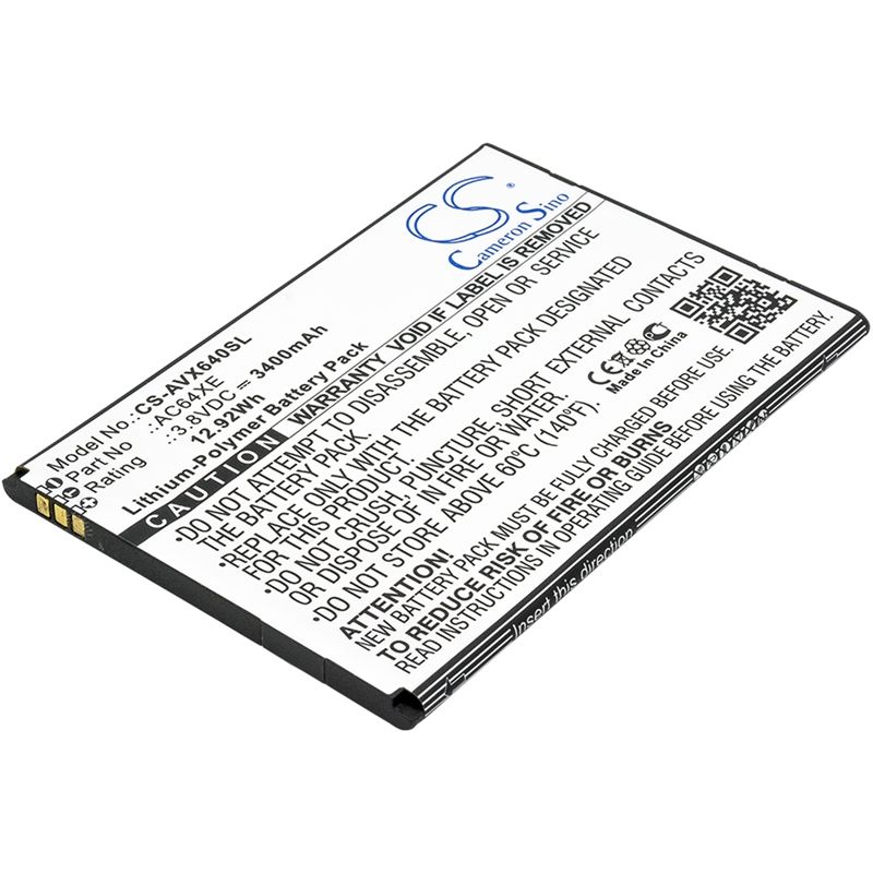 Li-Polymer Battery fits Archos, 64 xenon 3.8V, 3400mAh Mobile & SmartPhone Cameron Sino Technology Limited