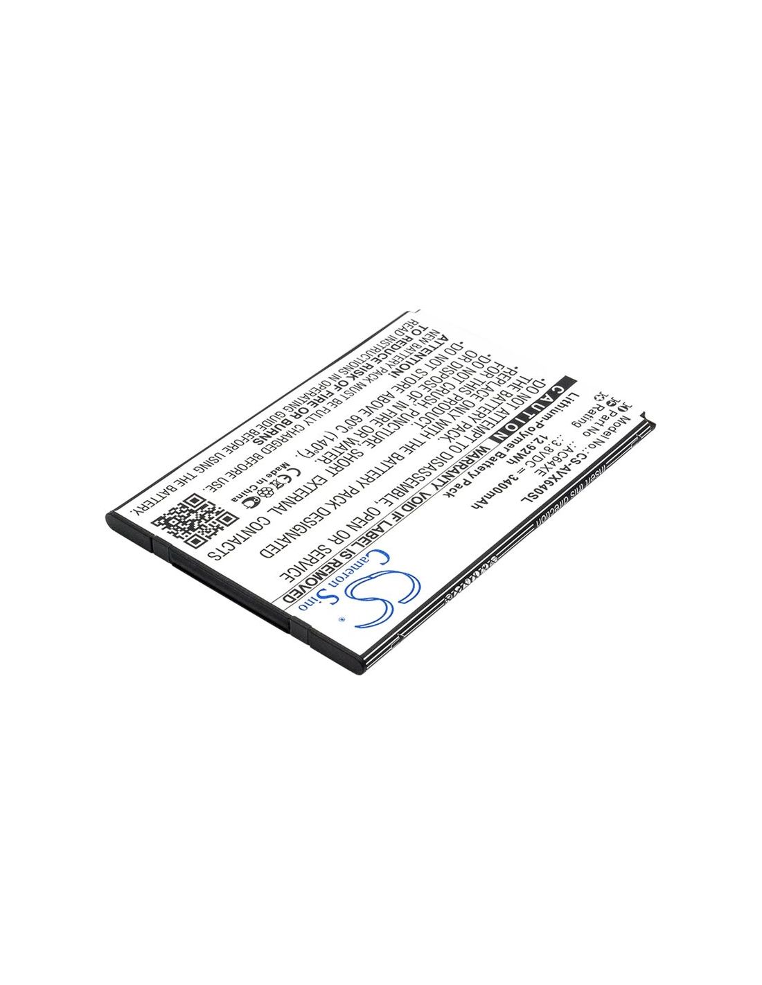 Li-Polymer Battery fits Archos, 64 xenon 3.8V, 3400mAh Mobile & SmartPhone Cameron Sino Technology Limited