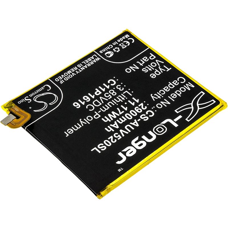Li-Polymer Battery fits Asus, a006, v520kl, zenfone v 3.85V, 2900mAh Mobile & SmartPhone Cameron Sino Technology Limited