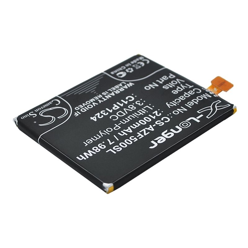 Li-polymer Battery Fits Asus, A500cg, A500kl, A501 3.8v, 2100mah Mobile & SmartPhone Cameron Sino Technology Limited